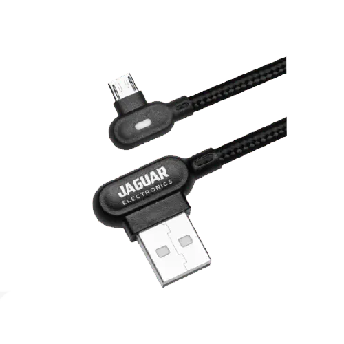 Jaguar Electronics CG82 3.0A Fast Charging Data 90 Degree Cable - View 2