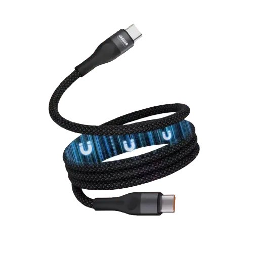 Jaguar Electronics CG91 100W PD/QC 1 Meter Magnetic Fast Charging Data Cable Type-C to Type-C - View 4
