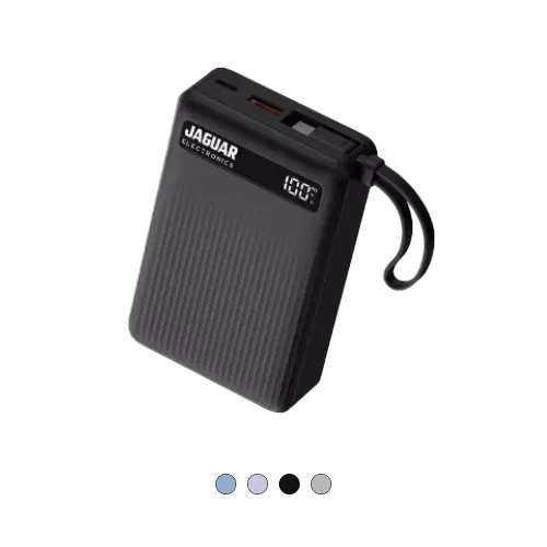 Jaguar Electronics PB291 20000mAh 30W PD/QC 3.0 Power Bank With Built-in Type-C Cable - View 4