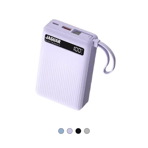 Jaguar Electronics PB291 20000mAh 30W PD/QC 3.0 Power Bank With Built-in Type-C Cable - View 2