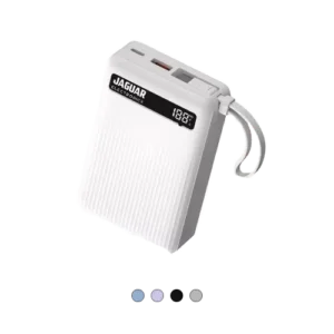 Jaguar Electronics PB291 20000mAh 30W PD/QC 3.0 Power Bank With Built-in Type-C Cable