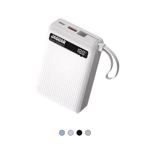 Jaguar Electronics PB291 20000mAh 30W PD/QC 3.0 Power Bank With Built-in Type-C Cable