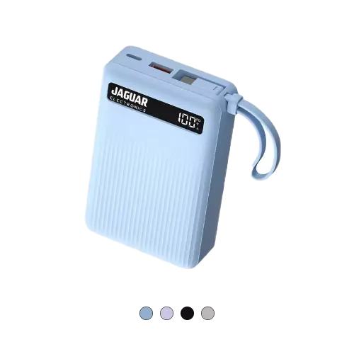 Jaguar Electronics PB291 20000mAh 30W PD/QC 3.0 Power Bank With Built-in Type-C Cable - View 3