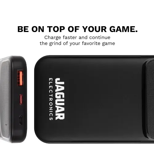 Jaguar Electronics PB680 V2 10000mAh Power Bank 18W PD/QC 3.0 Fast Charging Type-C - View 2