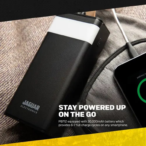 Jaguar Electronics PB712 30000mAh Power Bank Digital Display 22.5W PD/QC 3.0 Fast Charging Type-C - View 3