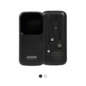 Jaguar Electronics PB896 10000mAh Power Bank with Charging Cable