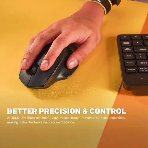 Jaguar Electronics PR24 Dual Mode 2.4GHz and Bluetooth Optical Wireless Mouse - View 4