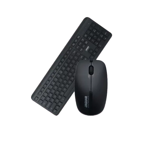 Jaguar Electronics PR26 2.4G Optical Wireless Keyboard and Mouse Set