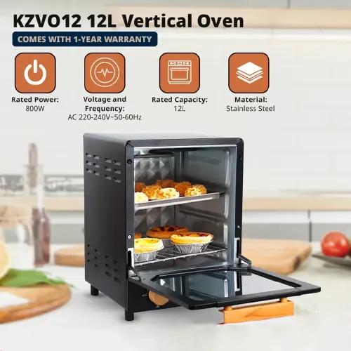 Kazumi KZ-VO12 12L Vertical Oven - View 2
