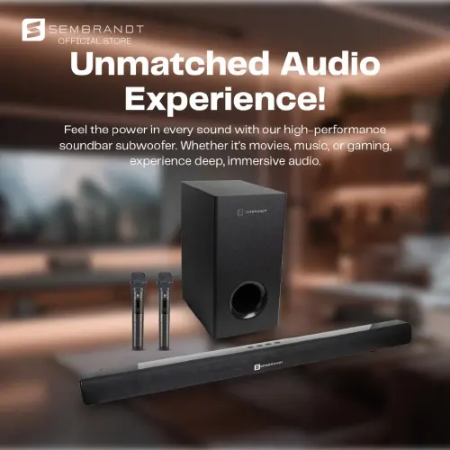 Sembrandt KT-A500 Soundbar with Microphones - View 3