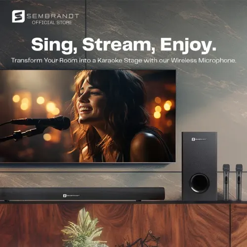 Sembrandt KT-A500 Soundbar with Microphones - View 2