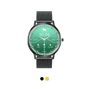 Promate xWatch-US13 1.32" Curved AMOLED Screen Fitness Tracker Smartwatch w/ BT Calling